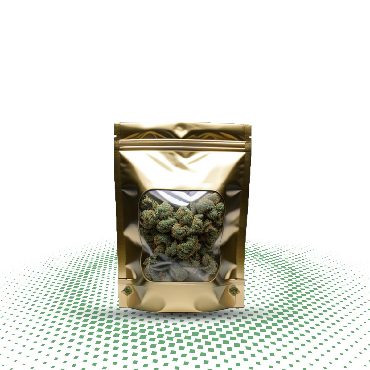 custom cannabis mylar bags ()